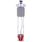 Ferro de Engomar a Vapor para Roupa 1800W Temperatura Ajustável em 11 Níveis Depósito de 2 L Aquecimento em 38s 35x25x47 - 118,5 cm Vermelho