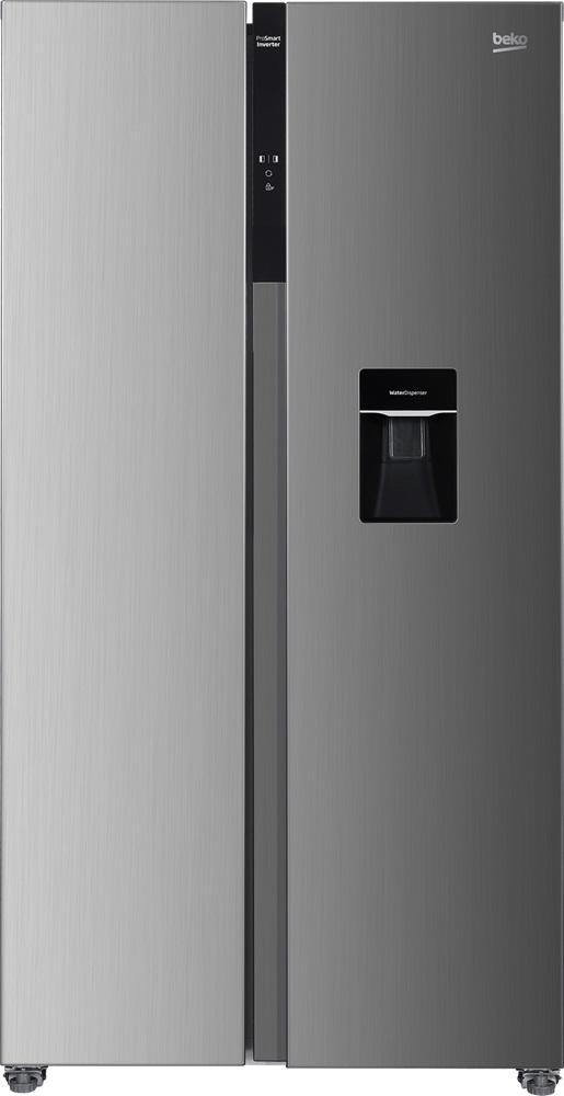 Frigorífico Americano GNO5322WDXPN 532L (Cinzento) - BEKO
