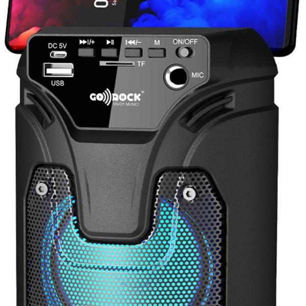 Coluna Portátil Bluetooth 5W GO - ROCK GR - 51 - THULOS