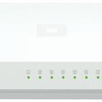 Switch de Rede Não - gerido Gigabit Easy 8 Portas (Branco) - D - LINK