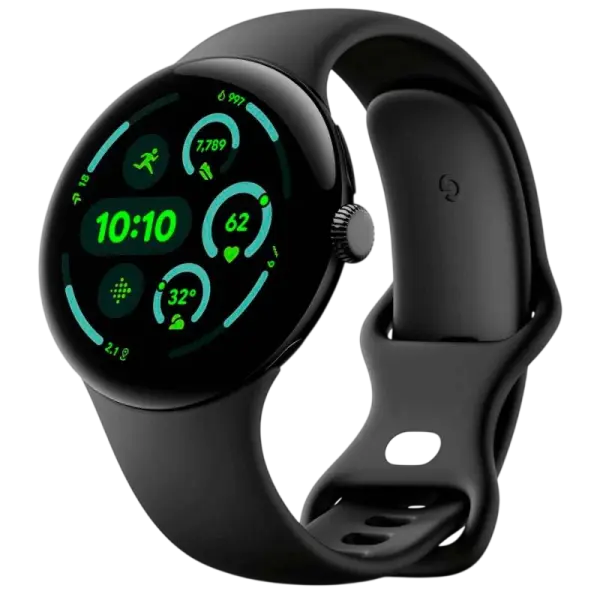 Smartwatch Pixel Watch 3 45mm (Preto/Obsidiana) - GOOGLE