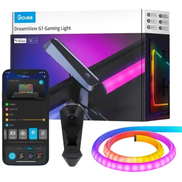 Iluminação LED H604B Dreamview G1 RGB p/ Monitores 24~32 - GOVEE