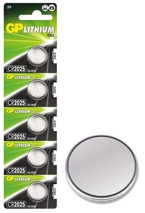 Pilha Lithium 3V CR2025 - GP