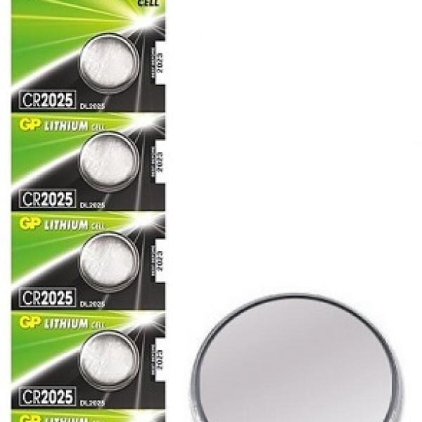 Pilha Lithium 3V CR2025 - GP