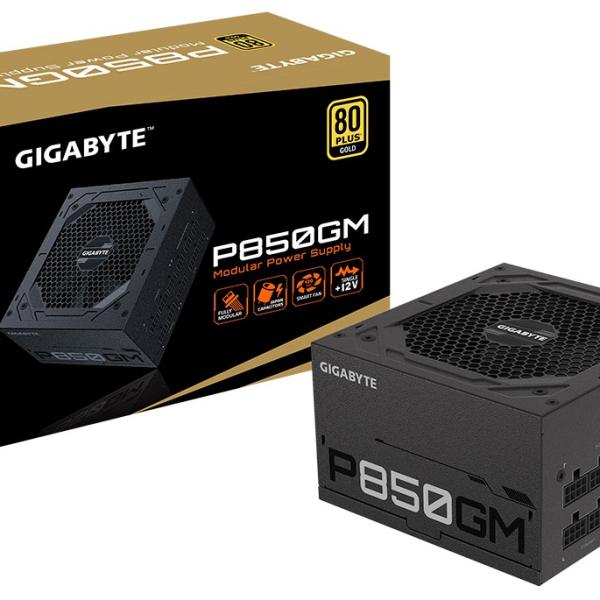 Fonte de Alimentação P850GM 850W 80PLUS Gold Full Modular - GIGABYTE