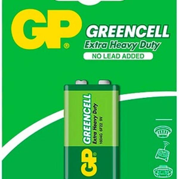 Pilha GREENCELL 9V 6LR61 - GP