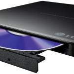 Drive Ótico Externo DVD - RW Ultra Slim (Preto) - LG