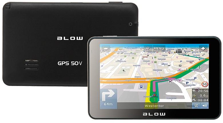 GPS de Navegação TFT 5 EUROPA - BLOW