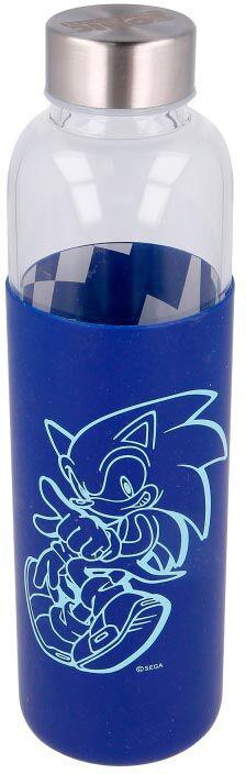 Garrafa de Vidro Sonic c/ Capa de Silicone 585ml - STOR