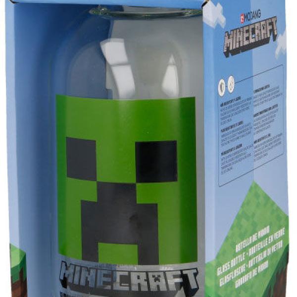 Garrafa de Vidro Minecraft 620ml - STOR