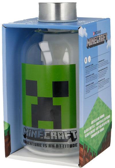 Garrafa de Vidro Minecraft 620ml - STOR