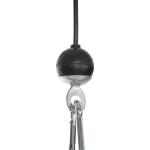Sistema de Polia de Ginásio para Casa Sistema de Cabo de Peso para Tração Curl de Bíceps Tríceps Treino de Braço Ombros e Costas Preto