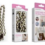 Cordão Trançado para Telemóvel NOVOTECK GS-001 - Estiloso Castanha/Branco