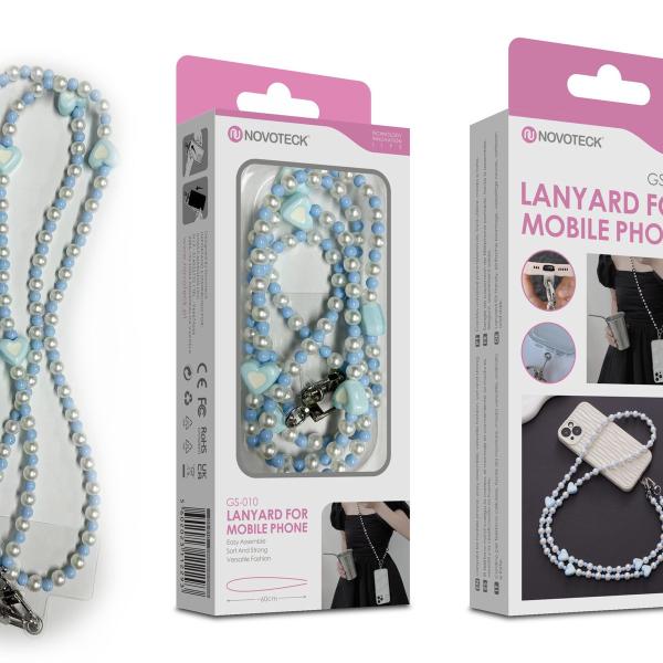 Cordão Elegante para Telemóvel NOVOTECK GS-010 Design 1