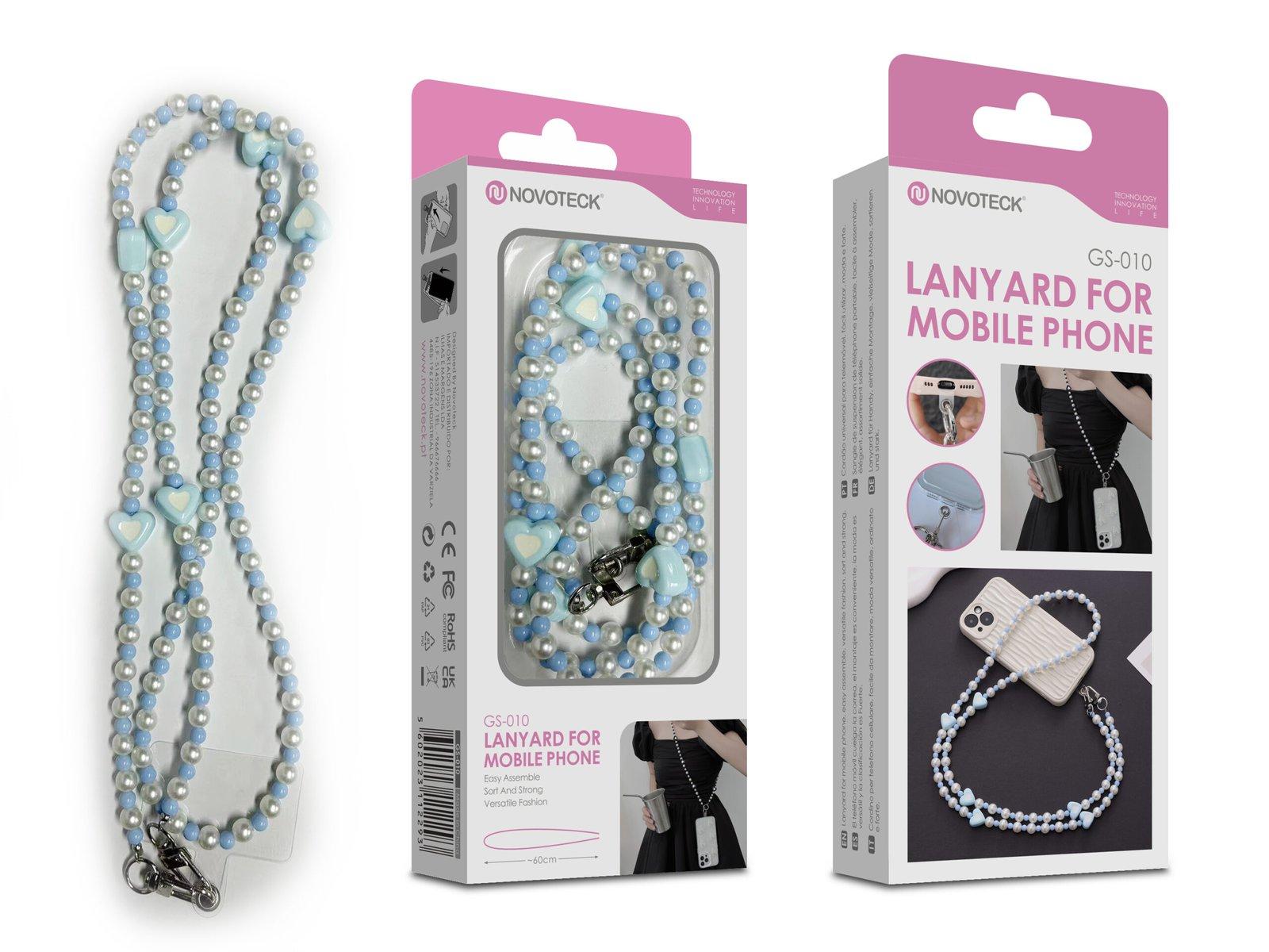 Cordão Elegante para Telemóvel NOVOTECK GS-010 Design 1
