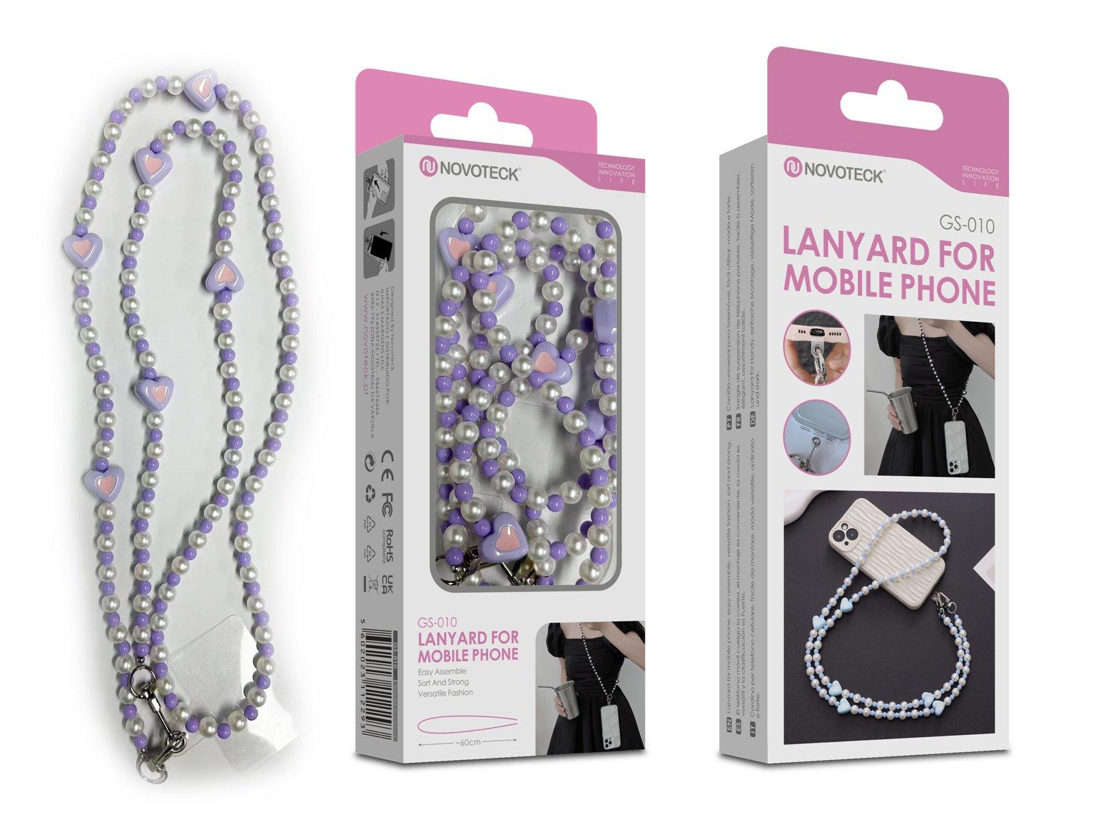 Cordão Elegante para Telemóvel NOVOTECK GS-010 Design 2