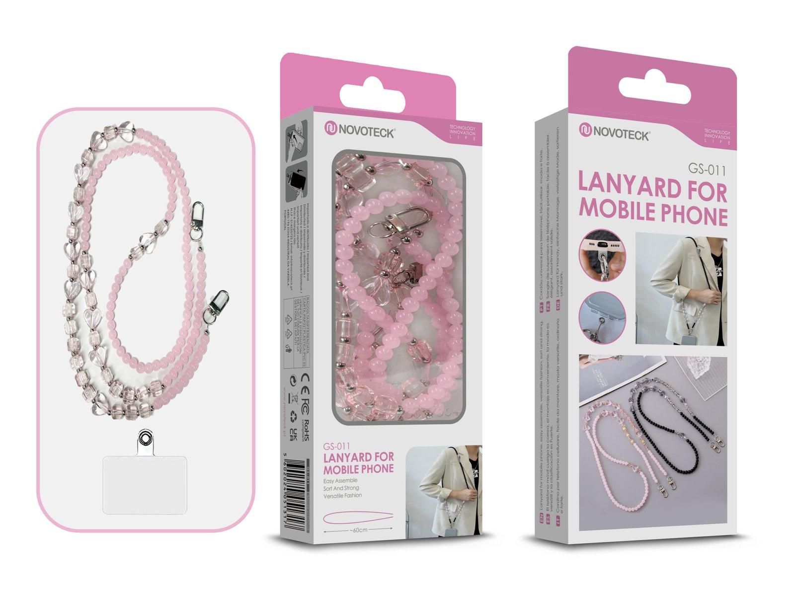 Cordão Fashion Universal para Telemóvel GS-011 ROSA