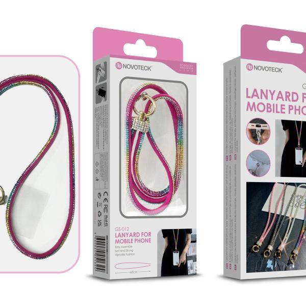 Cordão Fashion Universal para Telemóvel GS-012 ARCO-IRIS