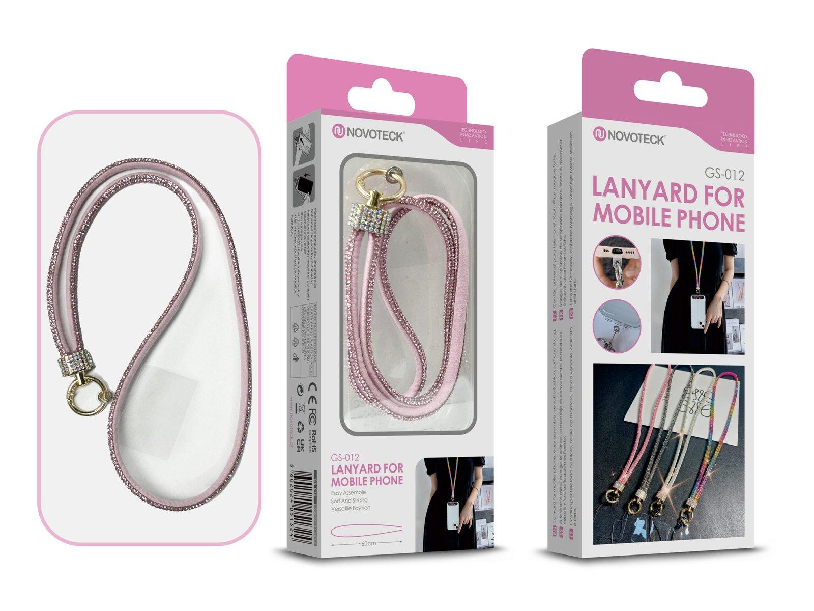 Cordão Fashion Universal para Telemóvel GS-012 ROSA