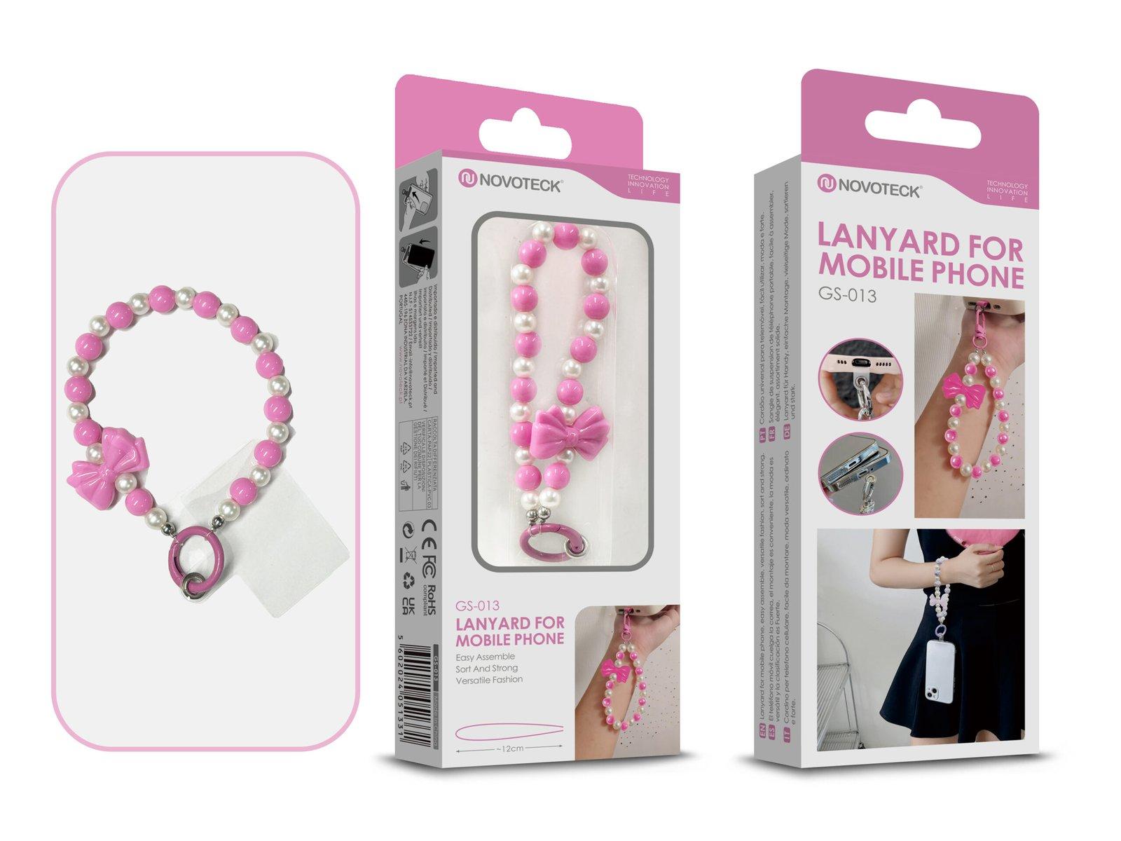 Cordão Fashion Universal para Telemóvel GS-013 ROSA