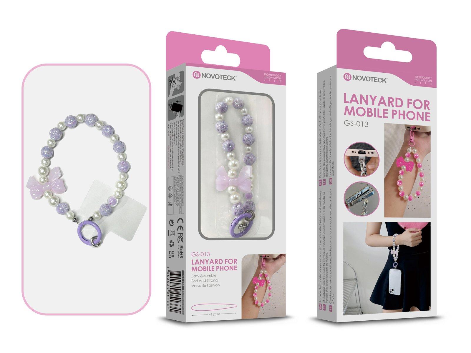 Cordão Fashion Universal para Telemóvel GS-013 ROXO