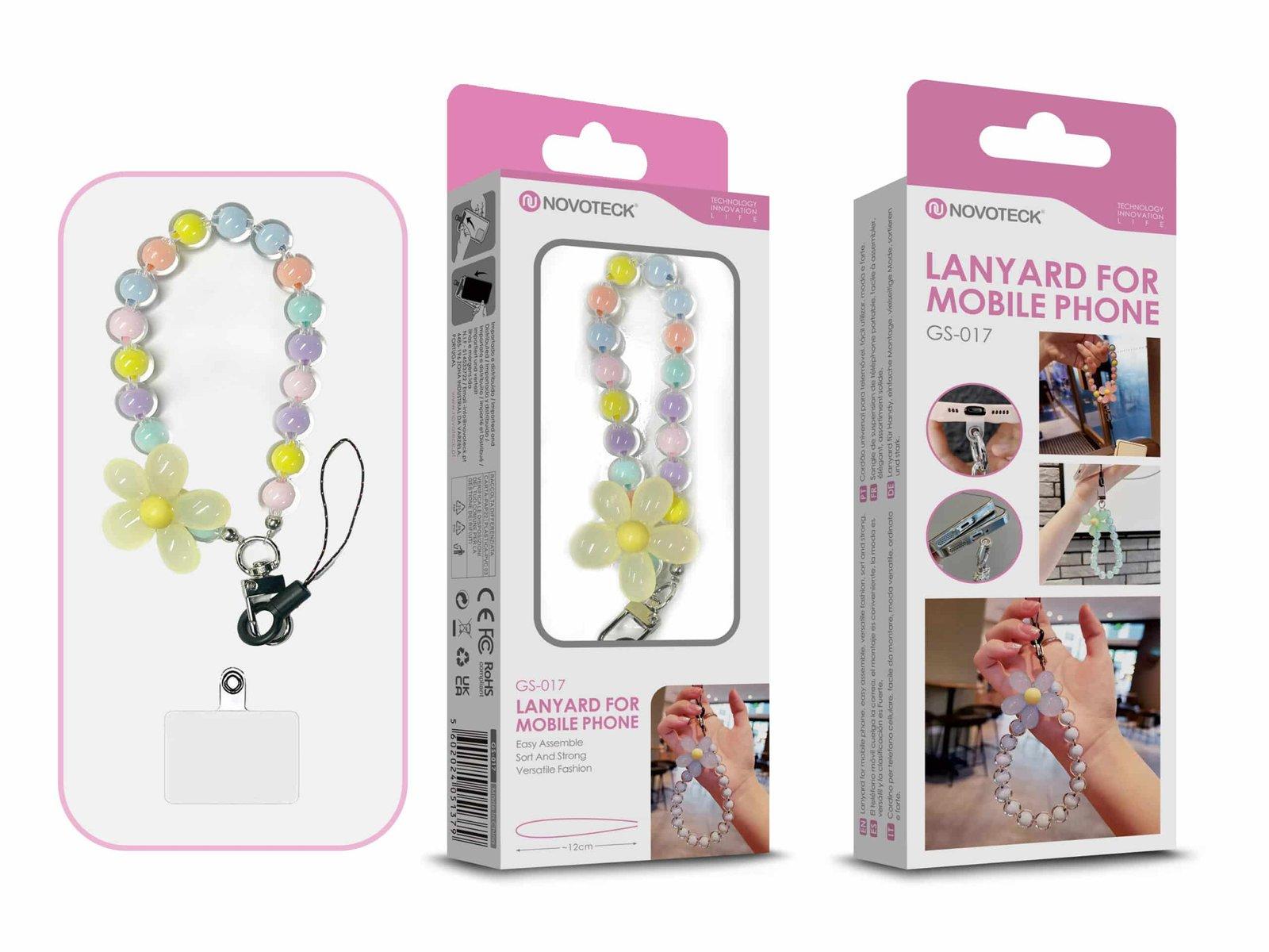 Cordão Fashion Universal para Telemóvel GS-017 ARCO-IRIS