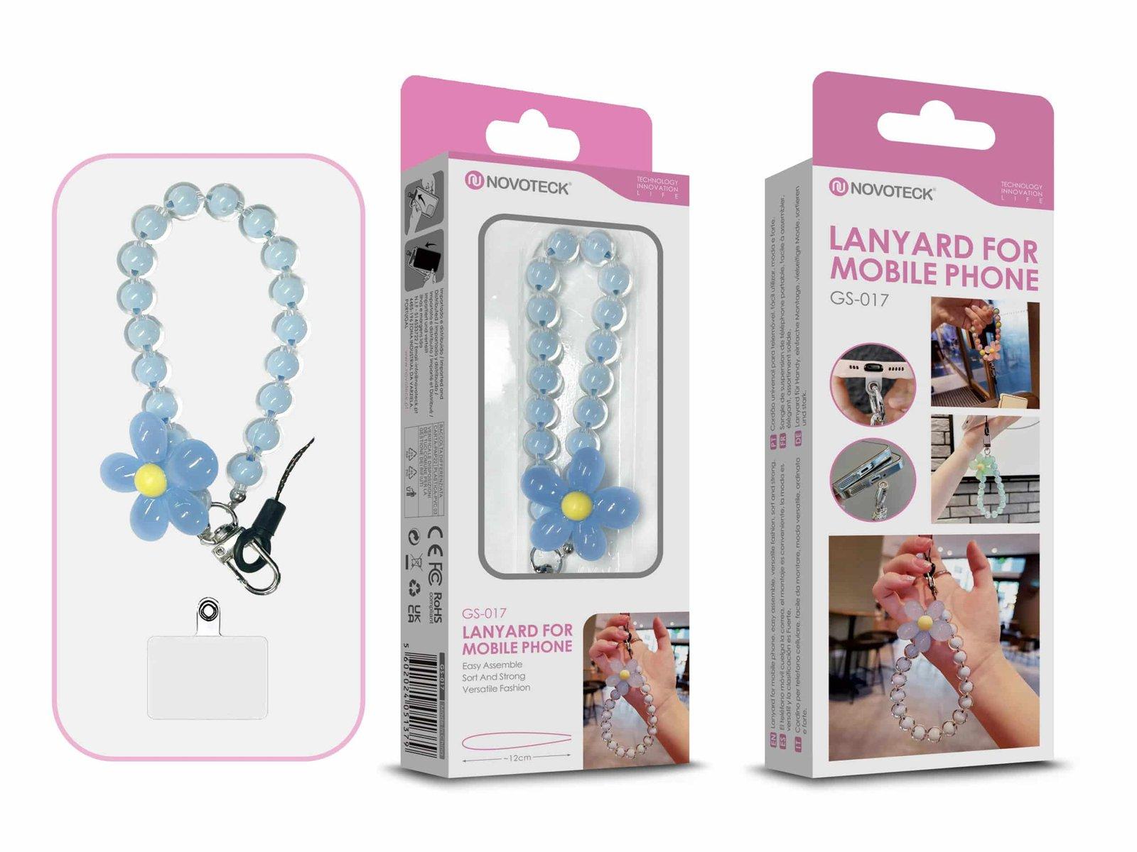 Cordão Fashion Universal para Telemóvel GS-017 AZUL