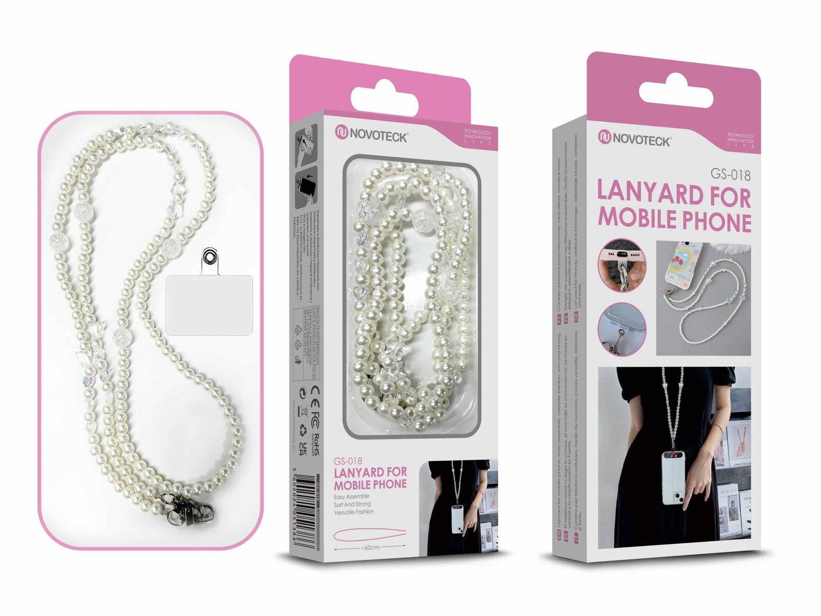 Cordão Fashion Universal para Telemóvel GS-018 BRANCO