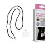 Cordão Fashion Universal para Telemóvel GS-018 NEGRO