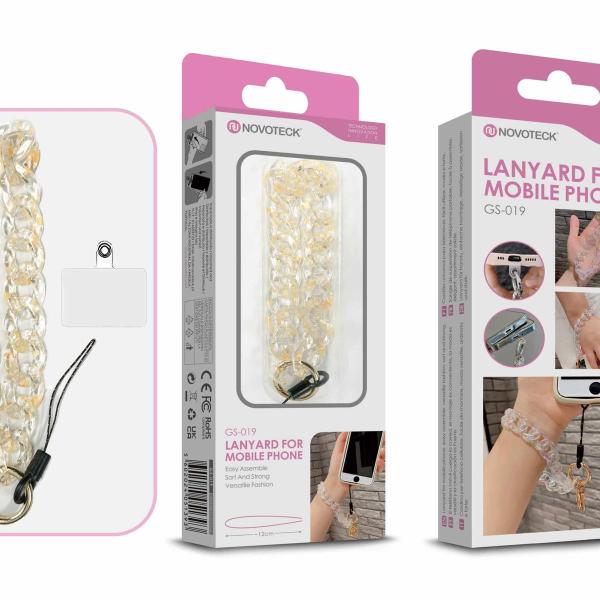 Cordão Fashion Universal para Telemóvel GS-019 LARANJA