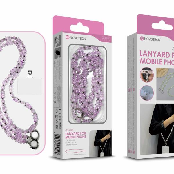 Cordão Fashion Universal para Telemóvel GS - 020 ROXO