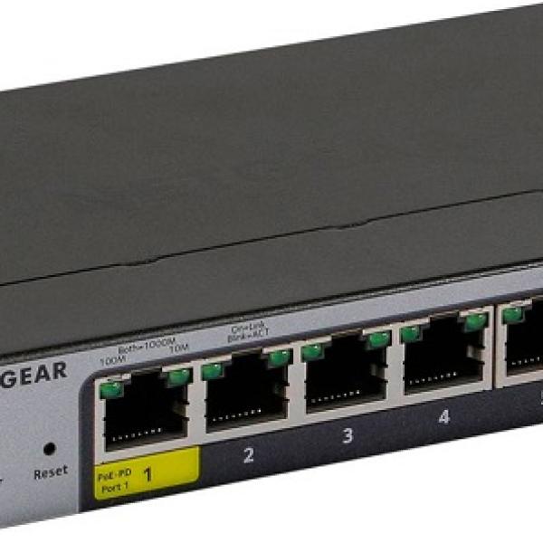 Switch de Rede GS108Tv3 Gerenciado L2 Gigabit Ethernet (10/100/1000) - NETGEAR