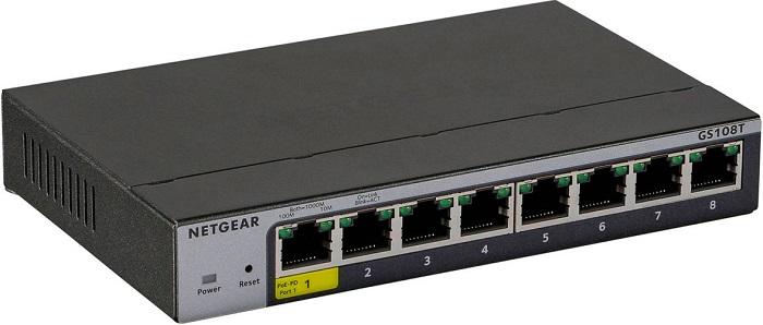 Switch de Rede GS108Tv3 Gerenciado L2 Gigabit Ethernet (10/100/1000) - NETGEAR