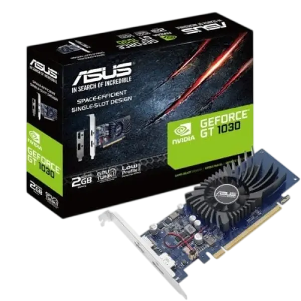 Placa Gráfica GeForce GT 1030 2GB Low - Profile - ASUS