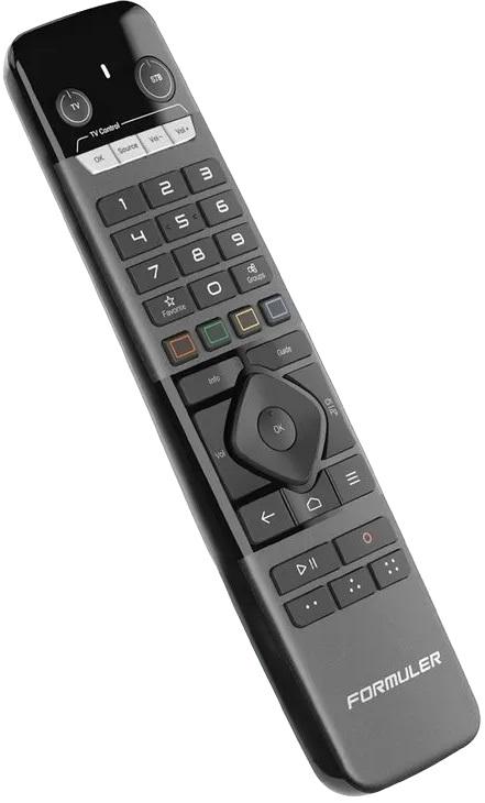 Comando Universal GTV - IR1 p/ Receptores Formuler (Preto) - FORMULER