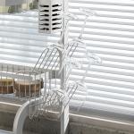 Escorredor de Louça de Aço de 2 Níveis com Prateleira para Pratos Suporte para Facas e Talheres 100x30x54,5 cm Branco