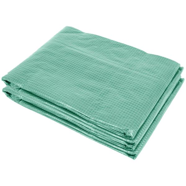 Cobertura de Estufa com 6 Janelas e Porta para Jardim Anti - UV PE 300x200x200 cm Verde