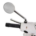 Mota Elétrica para Crianças com Licença Vespa com Música Velocidade 2 - 3 km/h e Buzina 102x50,5x75,5 cm Branco