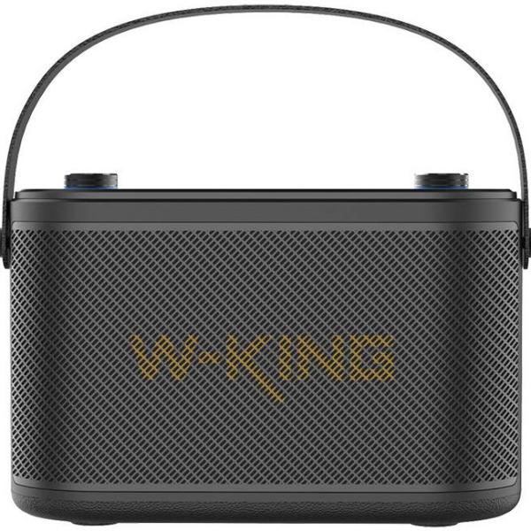 Coluna Bluetooth Portátil 120W H10 (Preto) - W - KING