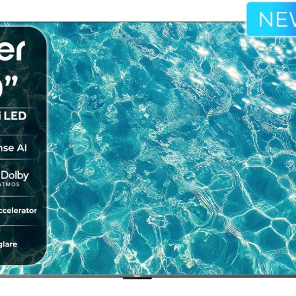 Smart TV QLED 100 Mini LED Ultra S90 4K Ultra HD (Preto) - HAIER