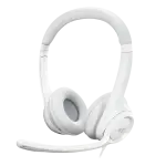 Auscultadores Headset H390 c/ Fios (Branco) - LOGITECH