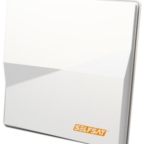 Antena Satélite Flat Home (Single LNB) - SELFSAT