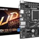Motherboard Gigabyte H610M S2H V3 DDR4 Socket 1700 Micro ATX Cpu 14th 13th 12th