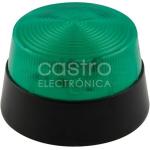 Lampada LED Strobe/Flash 12V - Cor Verde