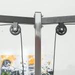 Máquina Multi Estação de Musculação Máquina de Musculação com Suporte para Agachamentos e Barra para Pesos 210x132x225 cm Preto