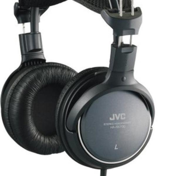 Auscultadores HA - RX700 c/ Fios (Preto) - JVC