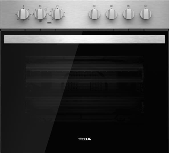 Forno Elétrico HBE 615 ME 2615W 70L Classe A (Aço Acetinado) - TEKA