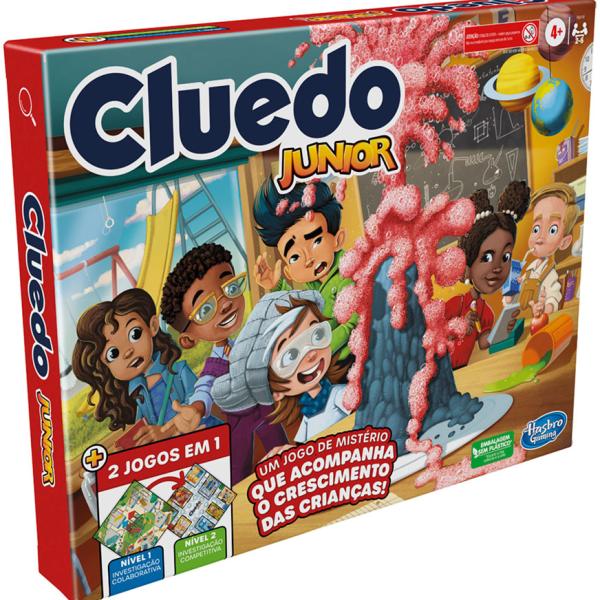 Jogo Cluedo Junior Vulcão - HASBRO