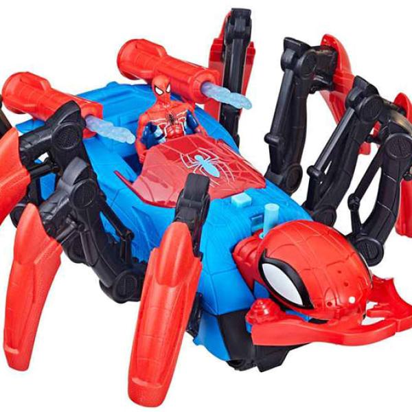 Spiderman Figura com Veículo Aracnolancer - HASBRO