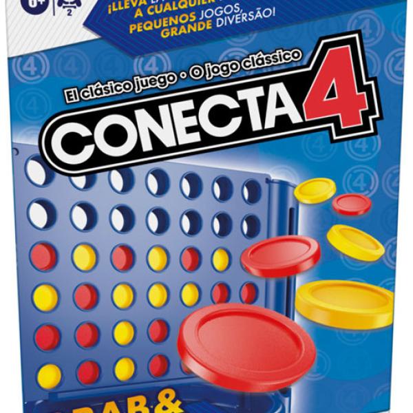 Jogo Conecta 4 Viagem - HASBRO